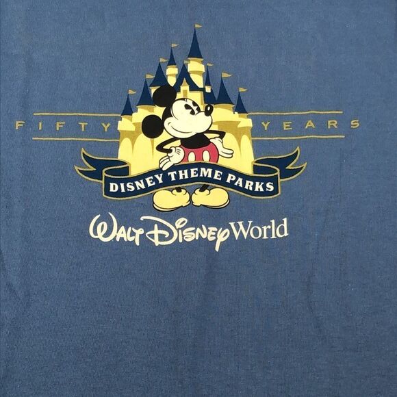 Walt Disney World 50 Years Theme Parks t-shirt - Picture 2 of 4